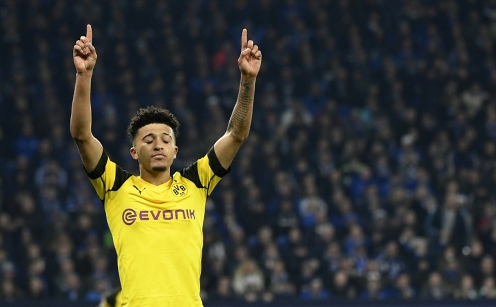 Sancho has been a sensation since his summer switch to Dortmund. AFP
