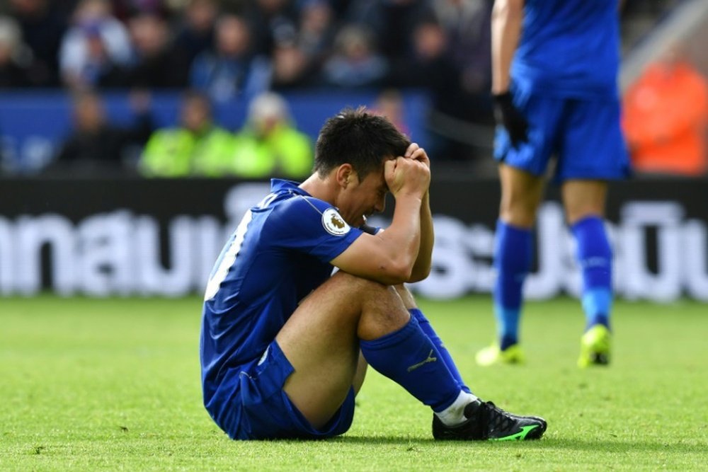 El Leicester no levanta cabeza en Inglaterra. AFP/Archivo