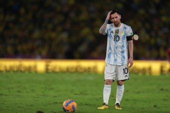 La liste de l'Argentine avec Lionel Messi. afp