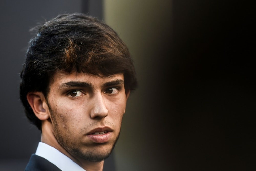 Joao Félix se ve jugando con Neymar. AFP