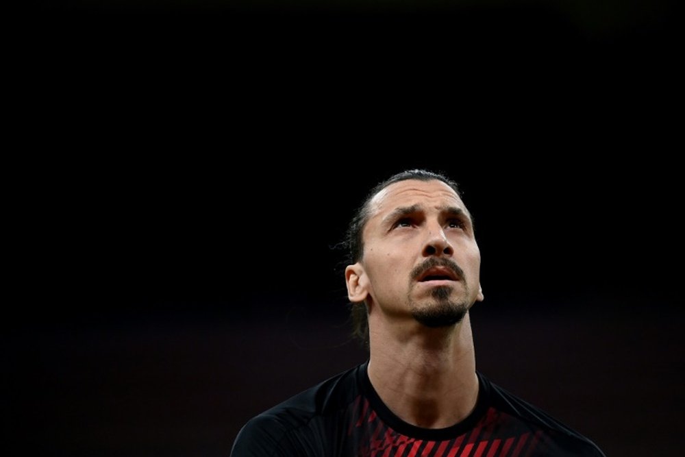 Zlatan pourrait rester à Milan. AFP