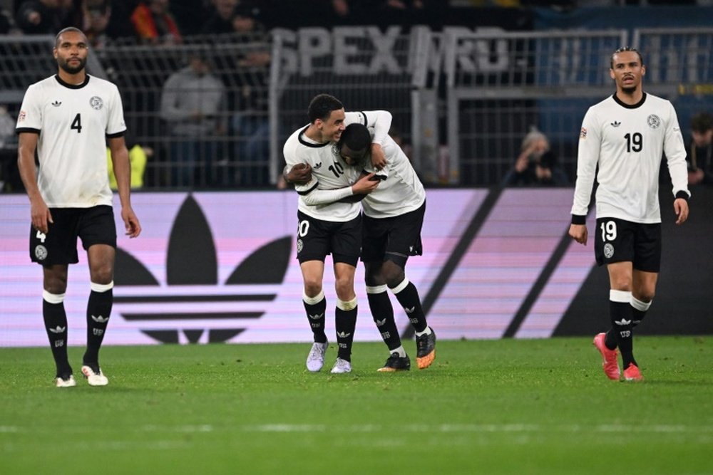 Spalletti a critiqué un manque de maturité de son équipe sur le second but de l'Allemagne. AFP