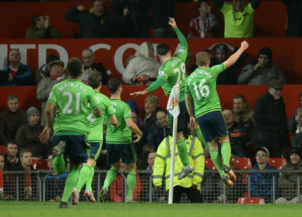 Last year's fixture saw Southampton shock United to win at Old Trafford. AFP