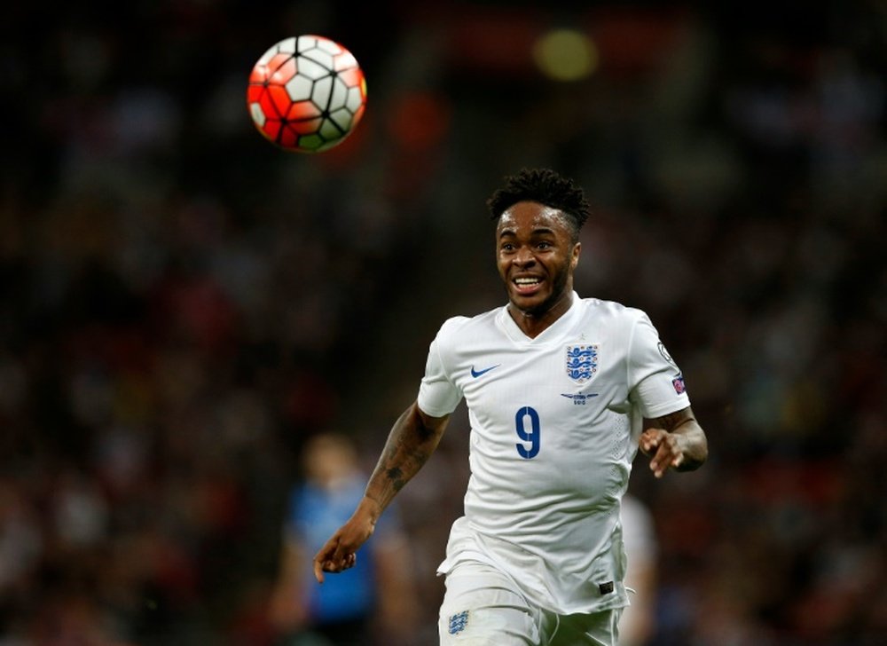 Sterling is one of England's biggest young talents. AFP