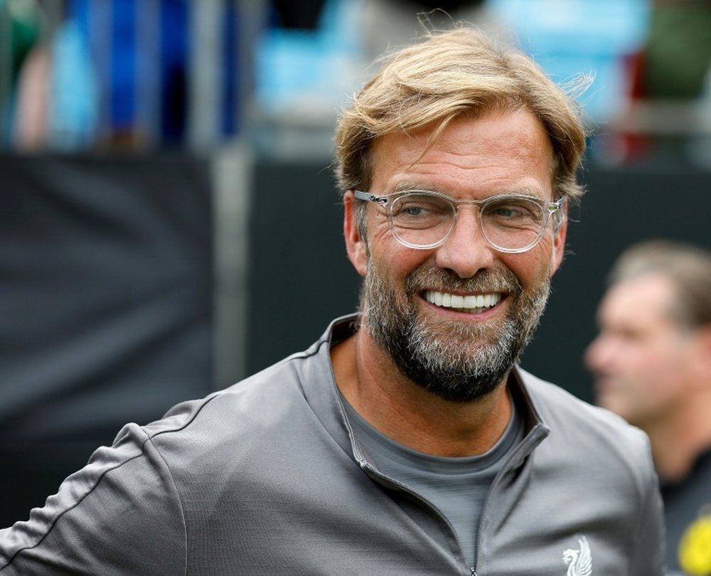 Jurgen Klopp insists that all Liverpool players learn English once they arrive. AFP