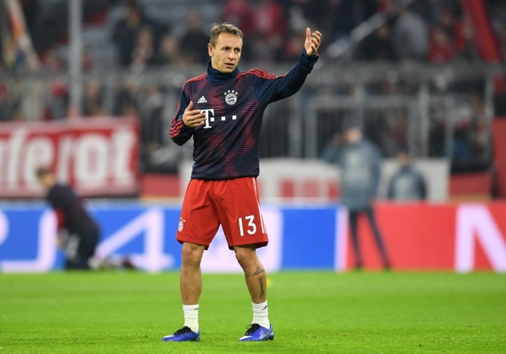 Rafinha pondrá rumbo a Flamengo. AFP