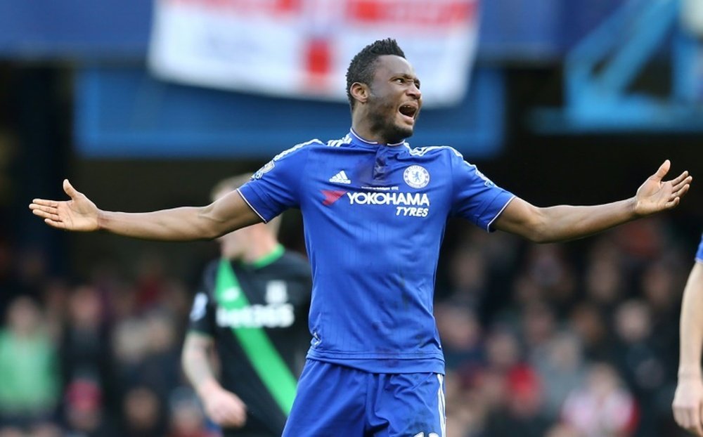 O nigeriano representou o Chelsea durante várias temporadas. AFP