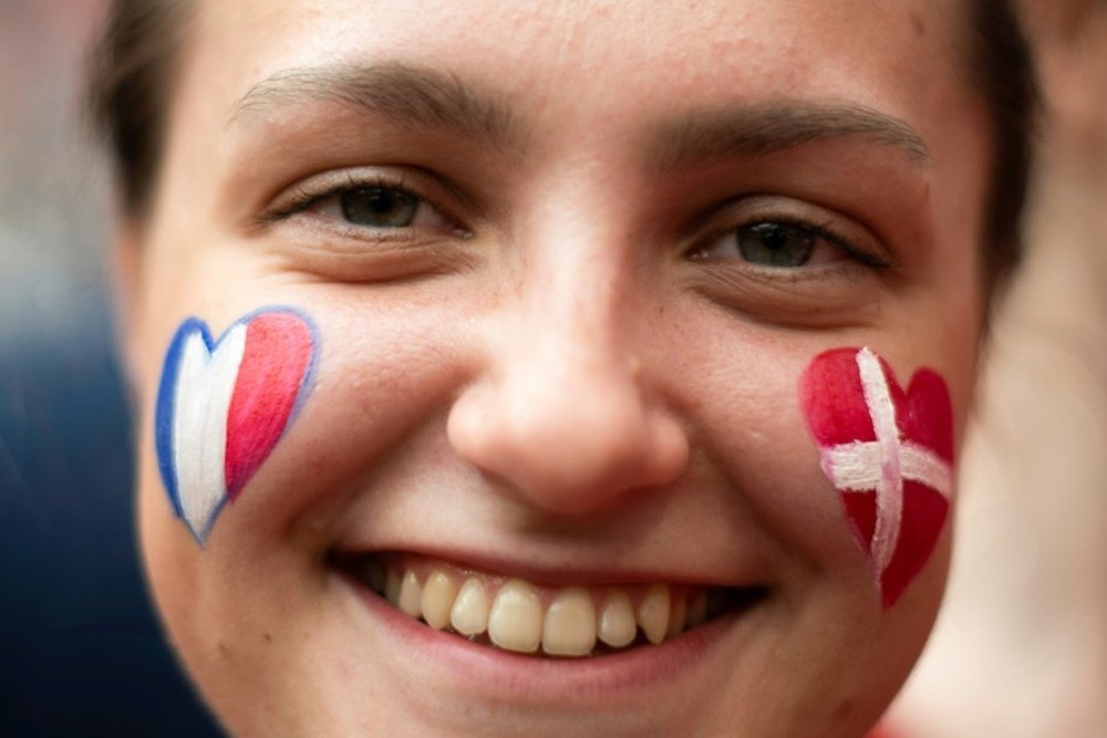 France and Denmark progressed to the knockouts in a dull affair. AFP
