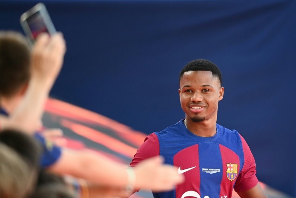 Sevilla have reportedly already sent a loan offer with an option to buy to Ansu Fati. AFP
