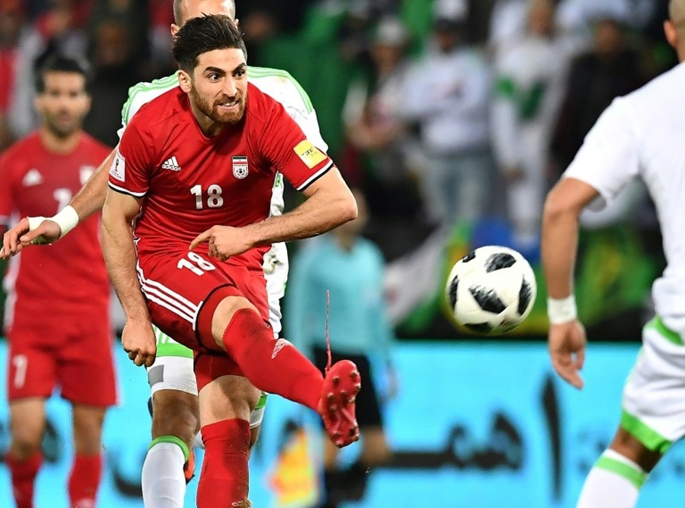 Jahanbakhsh enjoyed a fine season in front of goal. AFP