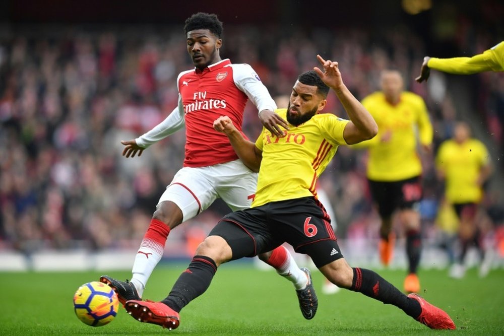 Arsenal fixe le prix de Maitland-Niles. afp