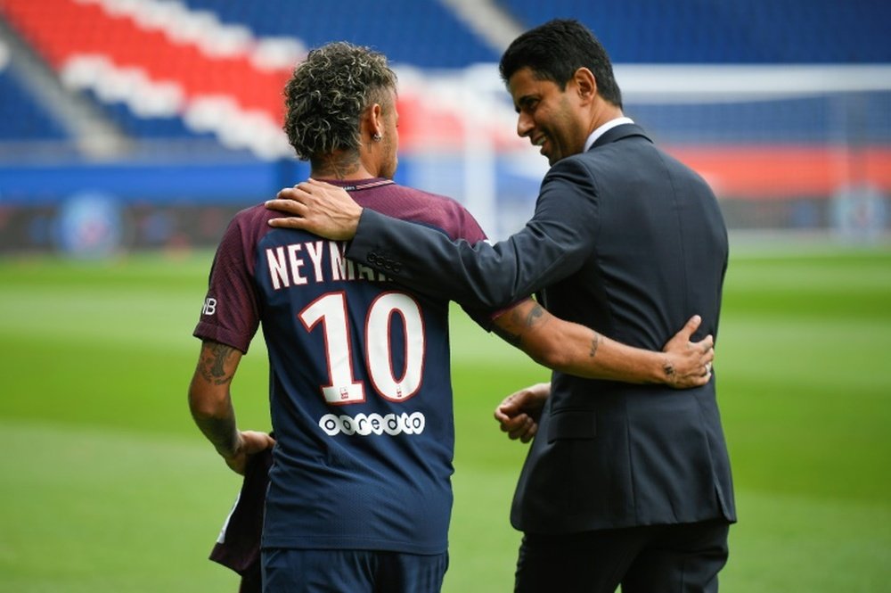 Neymar se pronuncia. AFP