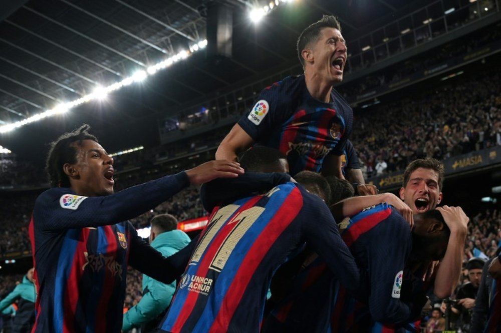 Le Barça pourrait jouer un match amical début mai. AFP