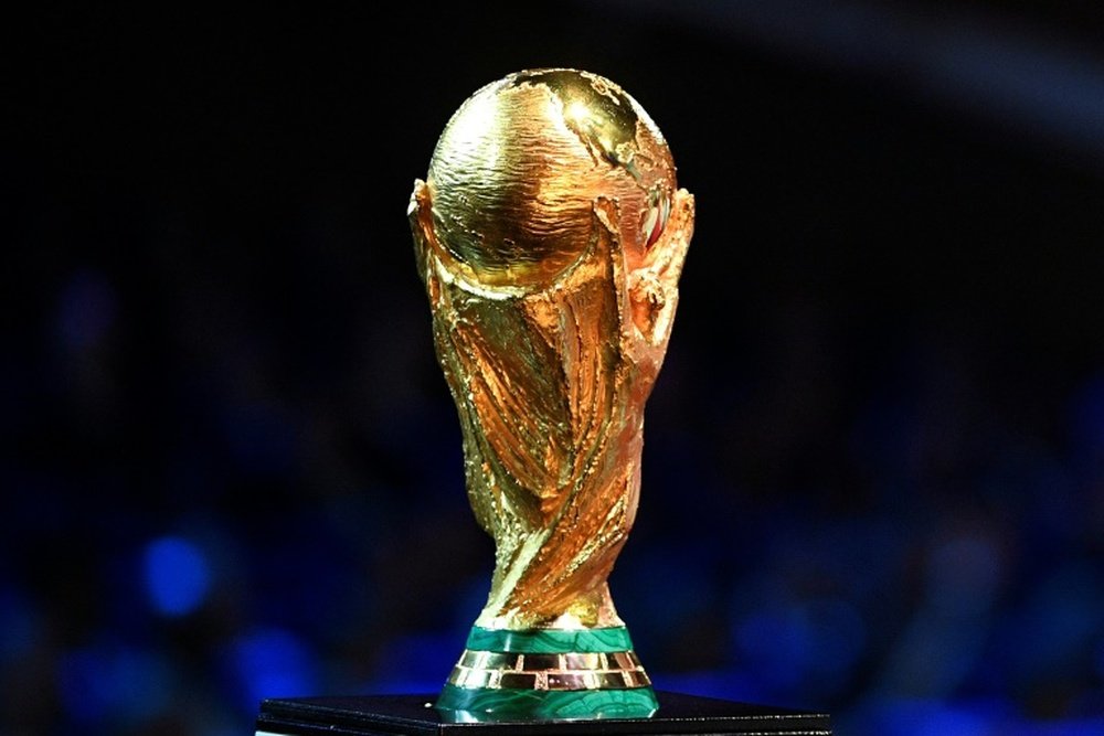 The FIFA World Cup will not be competed for by 48 teams until 2026. AFP