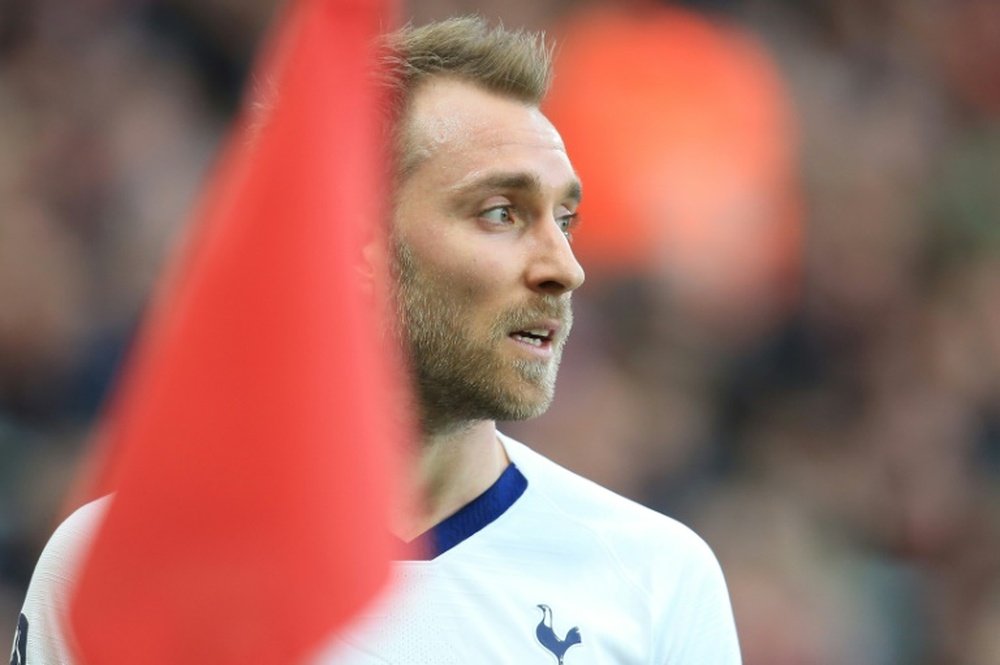 Le Barça envisage l'option Christian Eriksen. AFP