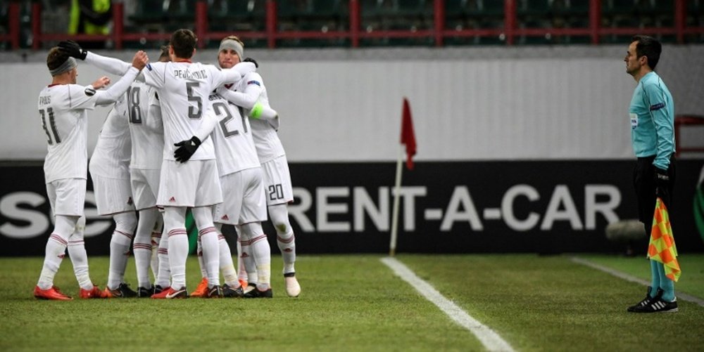 Lokomotiv were defeat in their home 'away' game. AFP