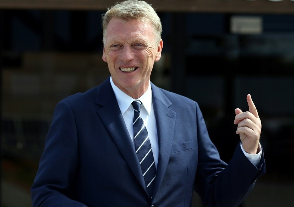 Moyes could be staying on at West Ham. AFP