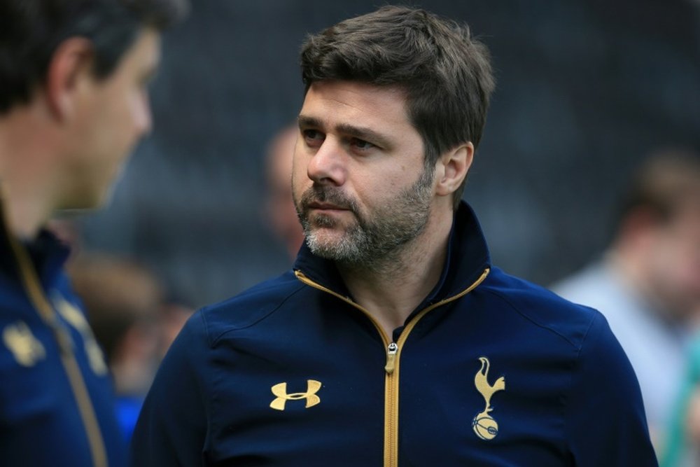 He loves us! – Levy certain Pochettino will stay at Tottenham. AFP