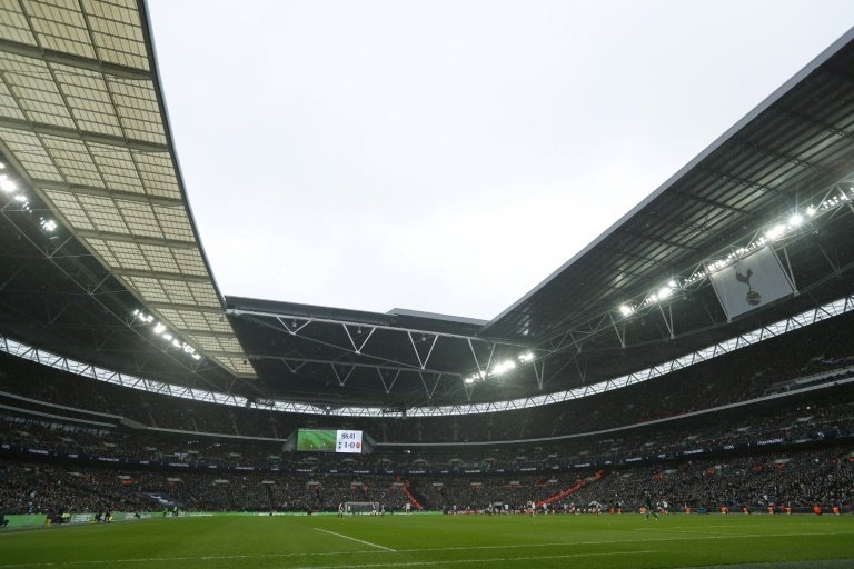 La final de la Eurocopa de 2020 se disputará en Wembley. AFP