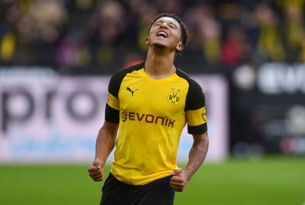 Sancho espera un milagro en Dortmund. AFP