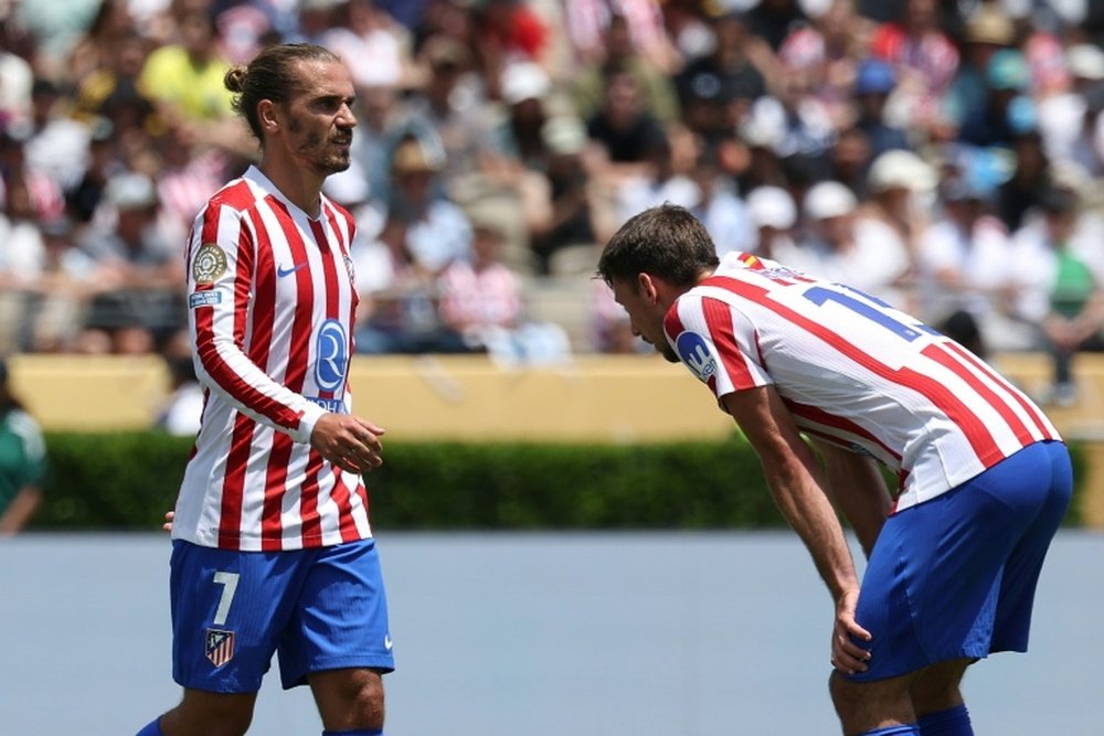 Atletico leave the United States with €22.73 million banked. AFP