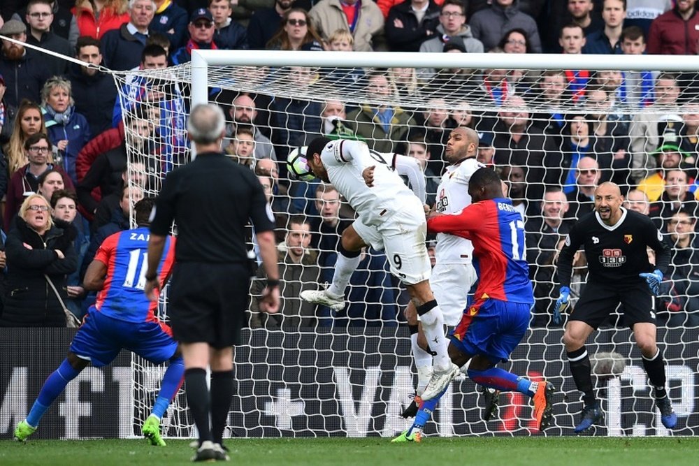 Troy Deeney's own goal gave Crystal Palace the victory.