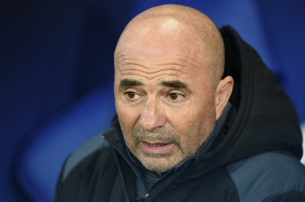 El técnico del Sevilla ya mueve hilos con Argentina. AFP