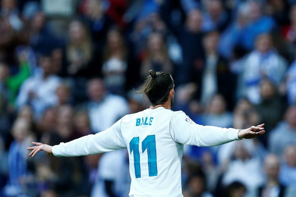 Bale's stunning strike handed Real Madrid the win. AFP