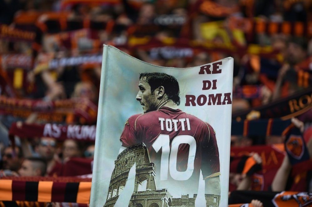 Roma icon Francesco Totti left a question mark over his future as a player