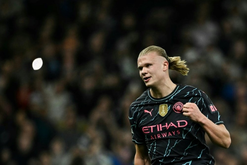 Erling Haaland will not take any risks before the start of the season. AFP