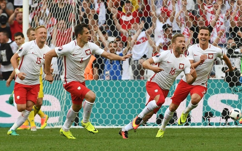 Poland are the top seed in Group H. AFP