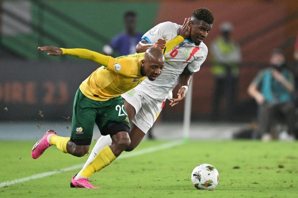África do Sul garante o terceiro lugar na Copa Africana de Nações . AFP
