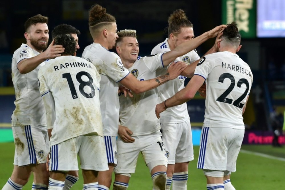 Leeds hammer Newcastle at Elland Road. AFP