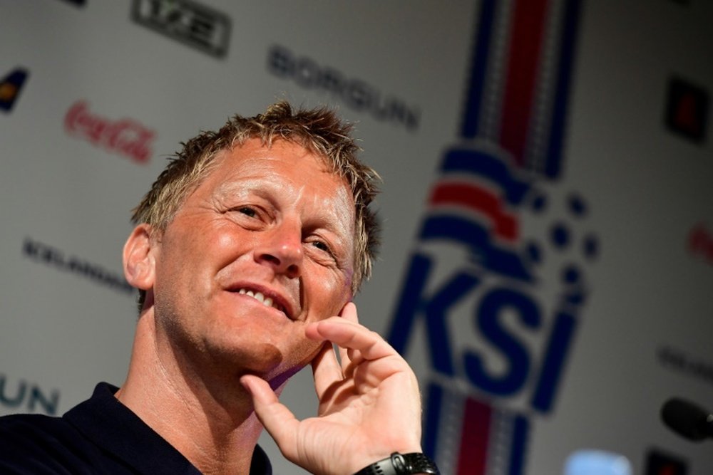 Iceland coach and part-time dentist, Heimir Hallgrimsson. BeSoccer