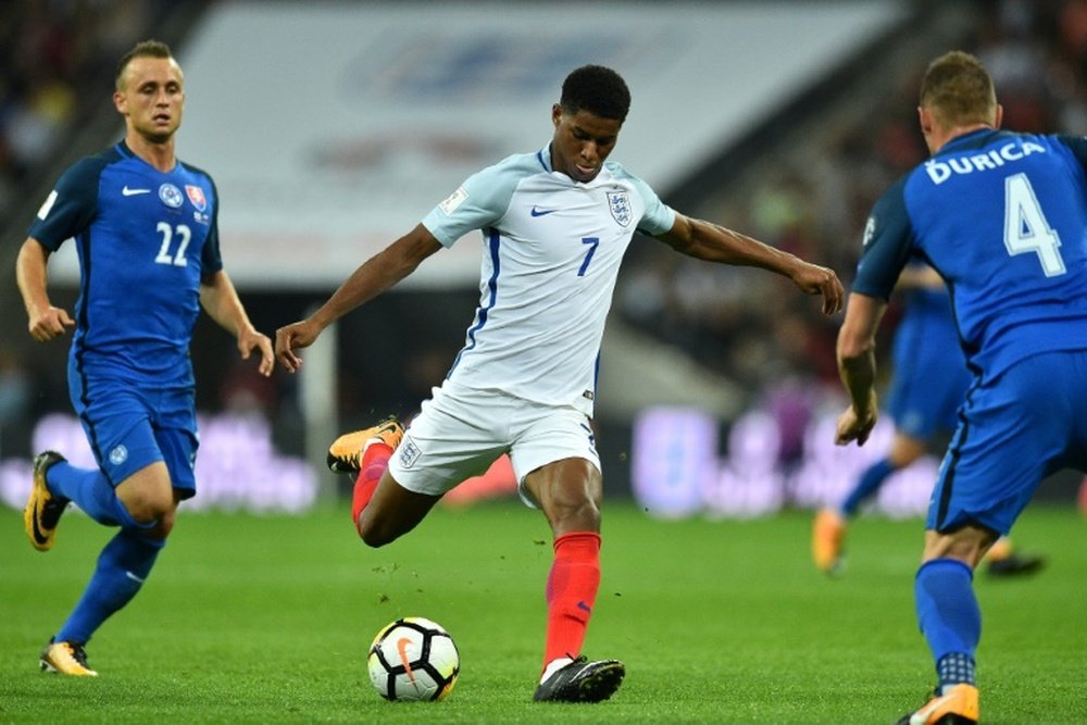 Southgate says Rashford is on path to greatness