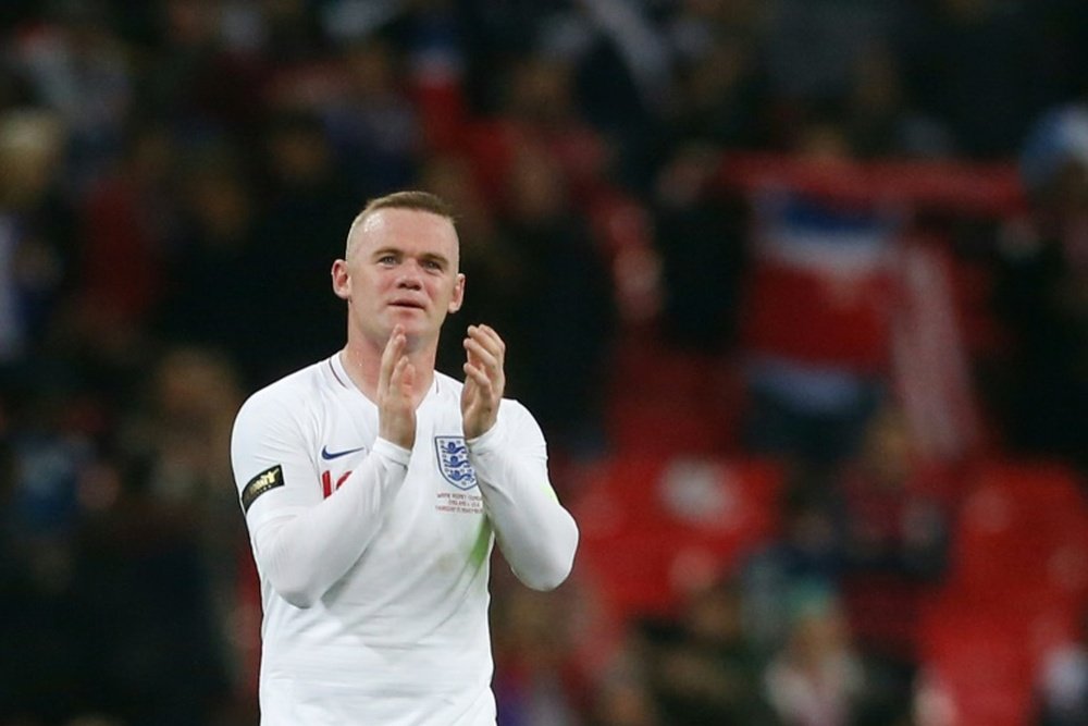 Rooney recebeu mensagens do mundo do futebol. AFP