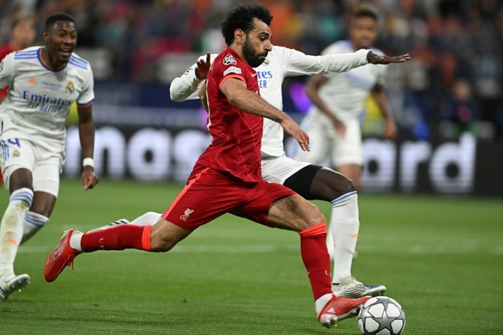 Salah está na reta final da sua passagem por Anfield.AFP