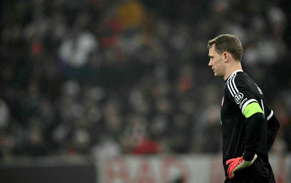 Manuel Neuer est forfait ppour le prochain match. AFP