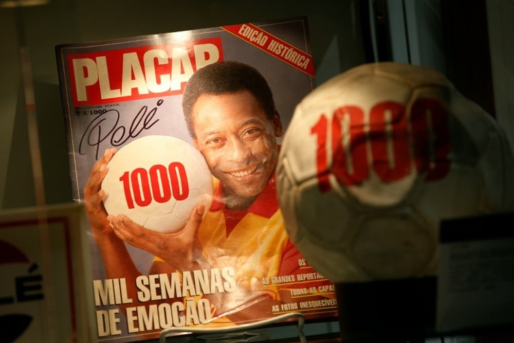 Pelé ve amenazado su trono por dos bestias del gol. AFP