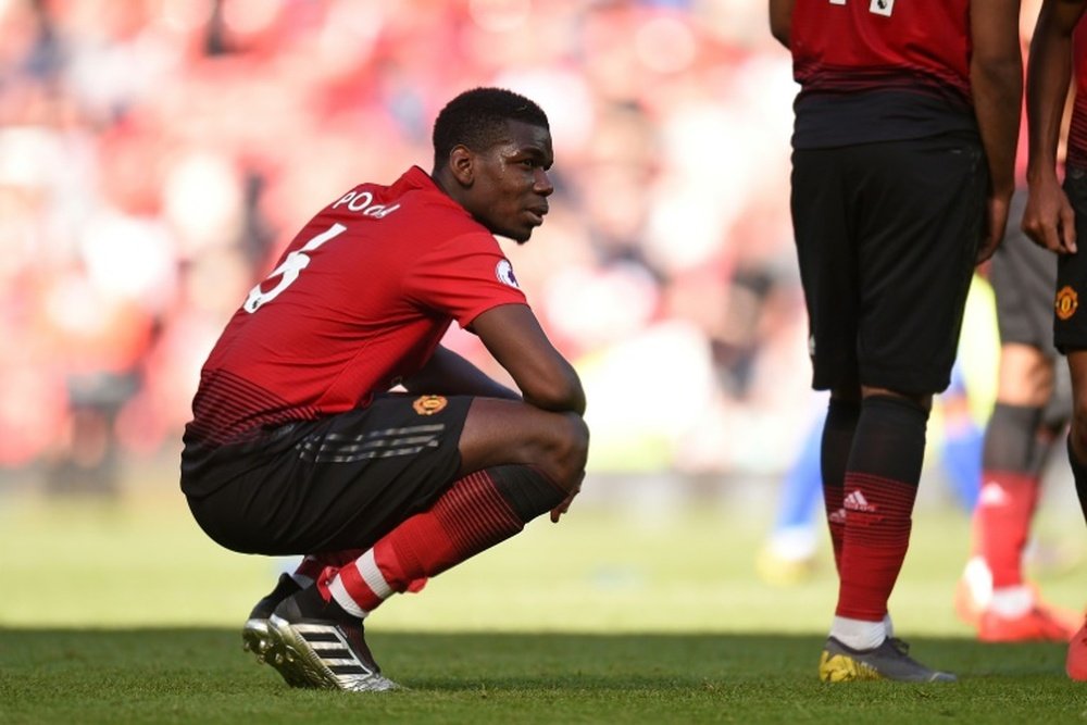 Pogba admite que quer sair do Manchester United. AFP