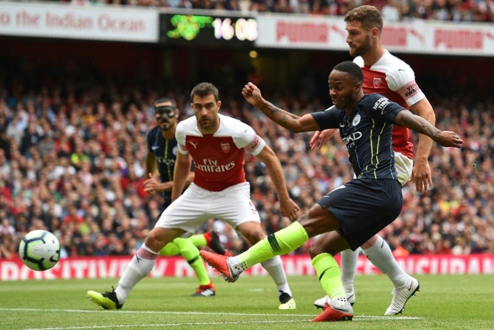 Sterling put in an excellent performance against Arsenal. ATP