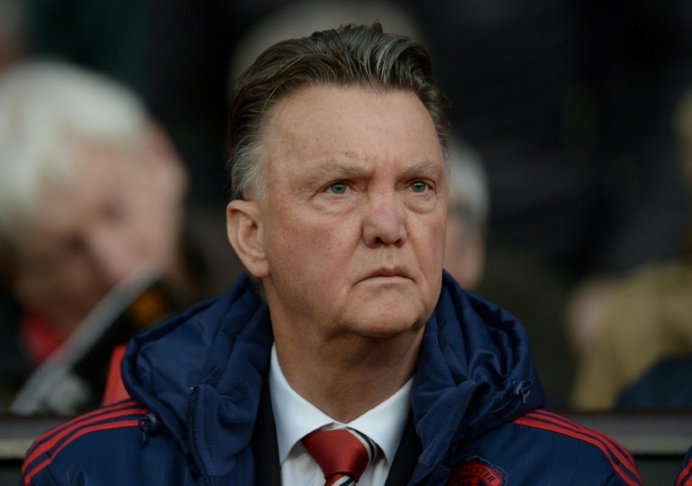 Louis van Gaal volvió a hacer lo que más le gusta, enzarzarse con la prensa. AFP/Archivo