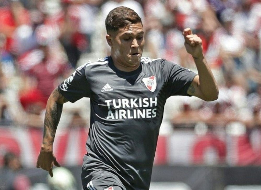 Quintero echa de menos a River. AFP