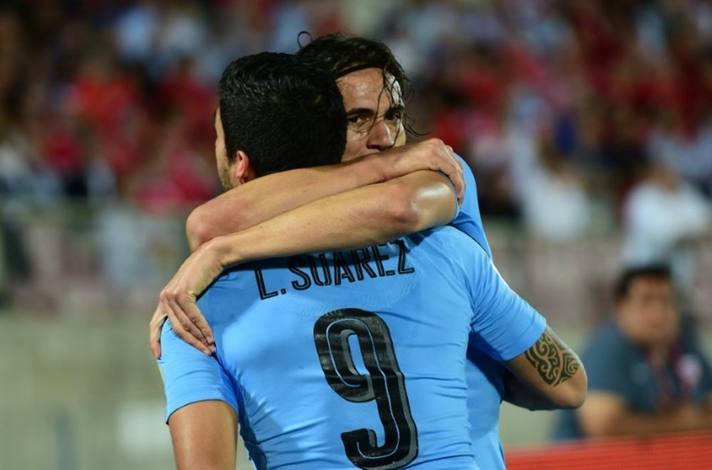 Uruguay are predicted to top their group. AFP