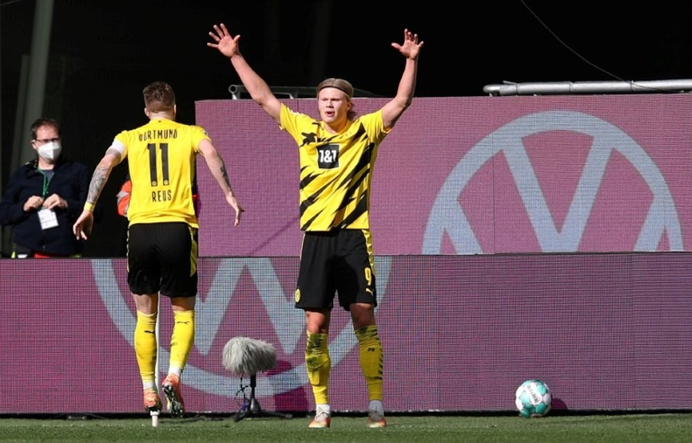 Haaland può dire addio al Dortmund. AFP