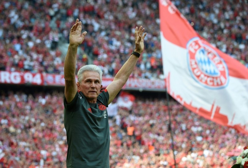 Jupp Heynckes, de saída do Bayern. AFP