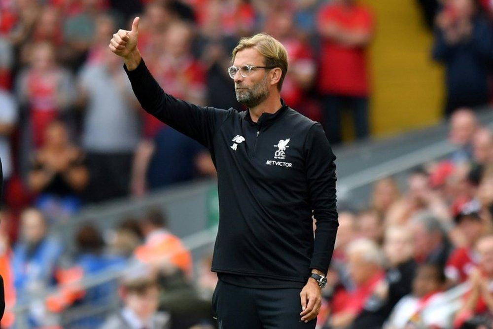 Klopp diz que Liverpool está no bom caminho. AFP
