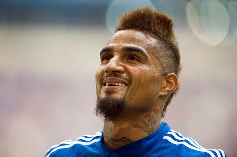 Boateng claims his name is only Kevin-Prince because of a mistake on his birth certificate. AFP