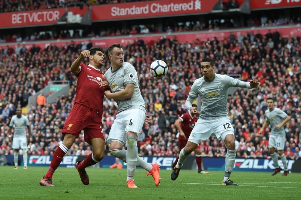 Phil Jones has made 229 appearances for Manchester United. AFP