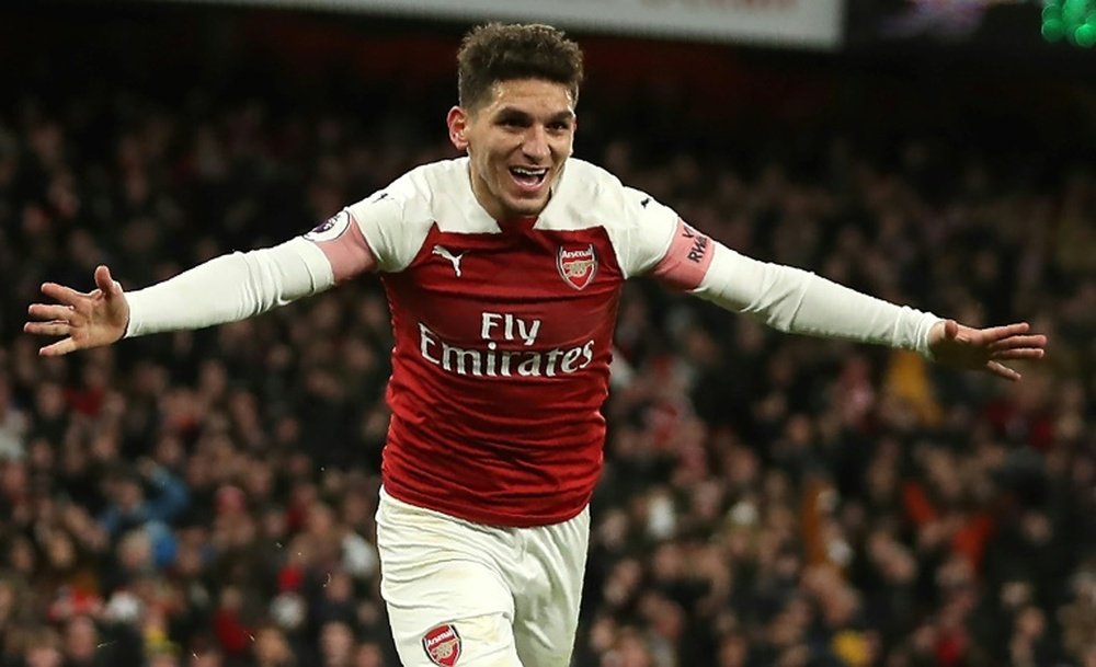 Lucas Torreira believes Arsenal deserve a top-four finish. AFP